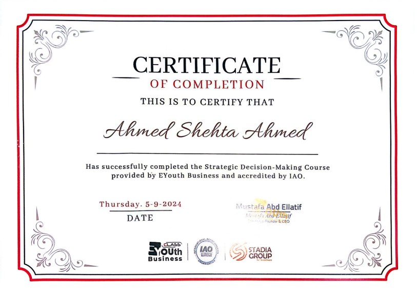 Strategic Decision Making